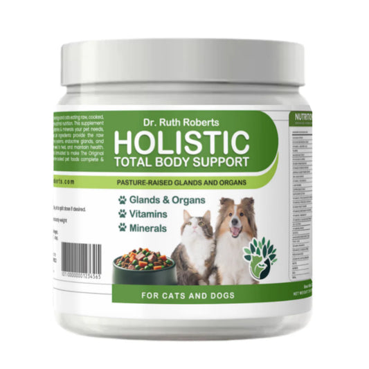 Holistic Total Body Support (Multivitamin & Glandular) for Dogs & Cats