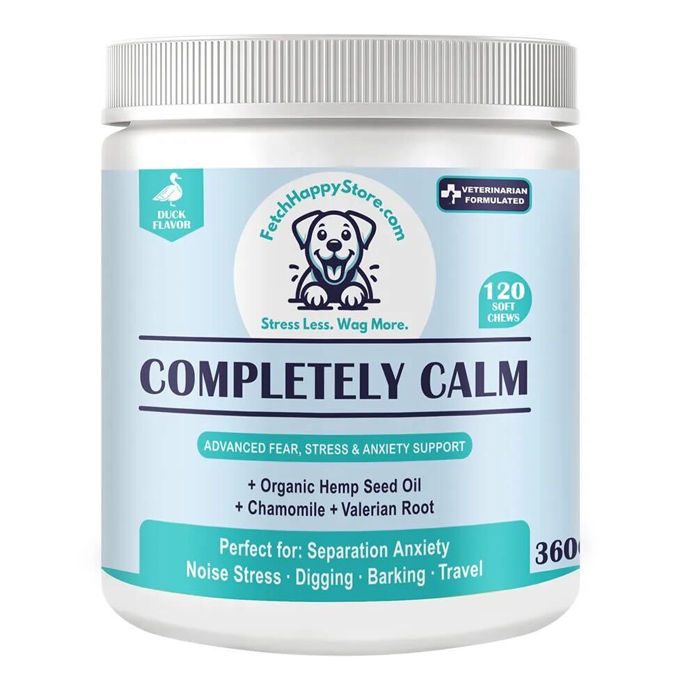Completely Calm - 7 in 1 - No CBD Advanced Formula for Fear, Anxiety & Stress