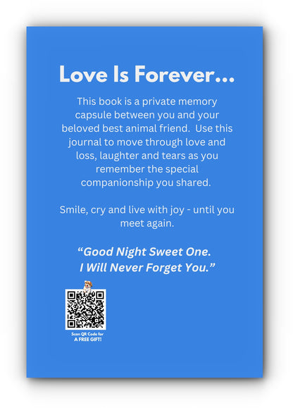 "Good Night Sweet One" Journal and Memory Book with Forever in My Heart Keychain