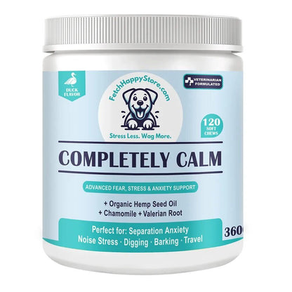 Completely Calm - No CBD Advanced Formula for Fear, Anxiety & Stress, Case of 6