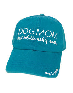 Dog Mom Hat (Turquoise)