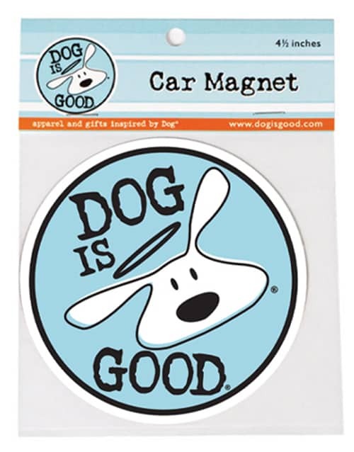 Dog Is Good Oval Magnet